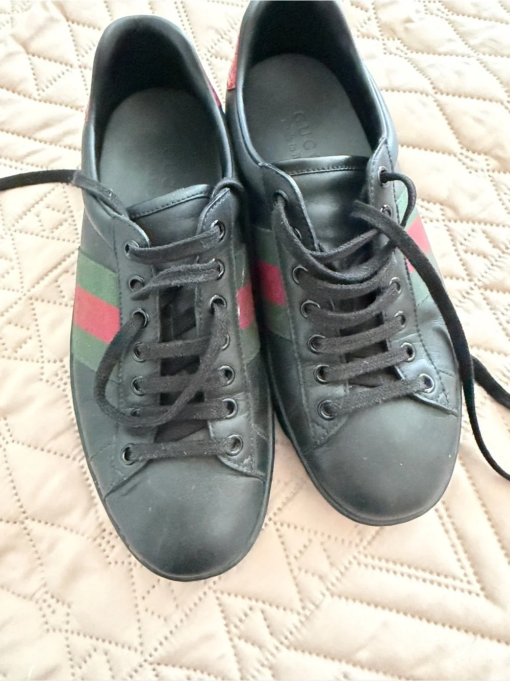 Gucci Men's Black Low-Top Sneakers